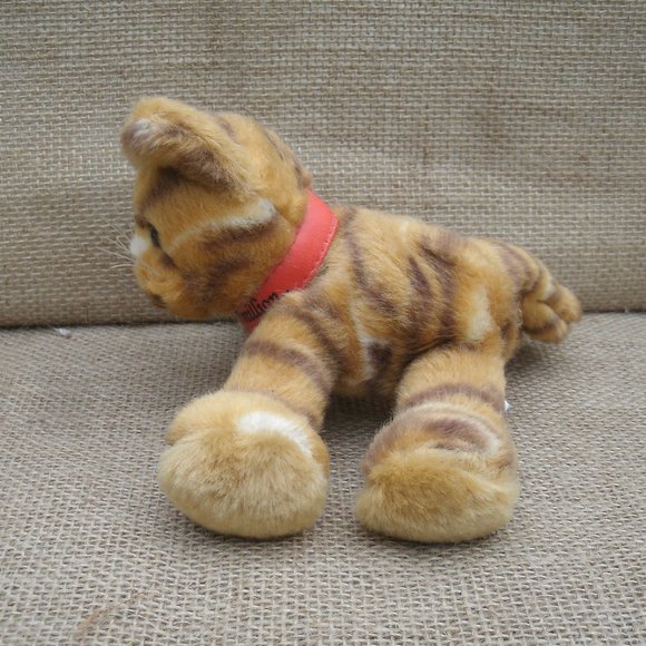 Vintage Orange Tabby Cat Stuffed Toy Morris' Million Cat Rescue 9 Lives - Picture 4 of 16